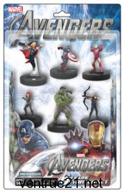 WZK 70398 Marvel HeroClix: Avengers Movie Starter
