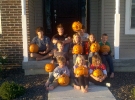 Kids Pumpkin Carving 2010
